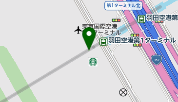 東京食賓館 Eゲート前 羽田空港第1ターミナル店の地図画像