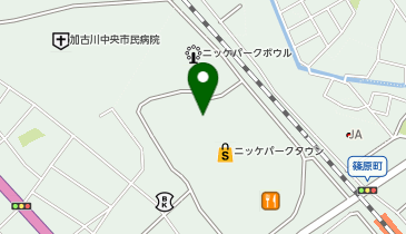 ゼッテリア ニッケパークタウン店の地図画像
