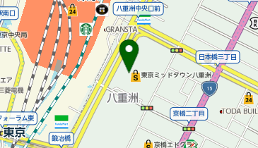 Sho-chu ando 東京ミッドタウン八重洲店の地図画像