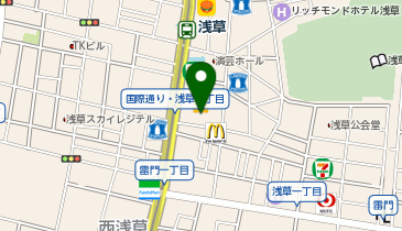 Si・Shu・Non 浅草ROX店の地図画像
