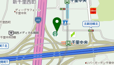 三井住友信託銀行 千里中央支店の地図画像