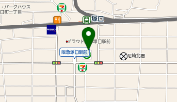 ラケットスタジオエース ル・レーヴ 塚口さんさんタウン店の地図画像