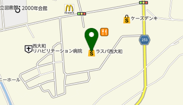 わくわく広場 ラスパ西大和店の地図画像