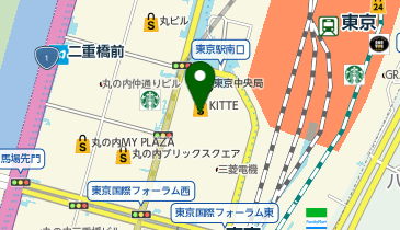 KONCENT (デザインプロダクトショップ) KITTE丸の内店の地図画像