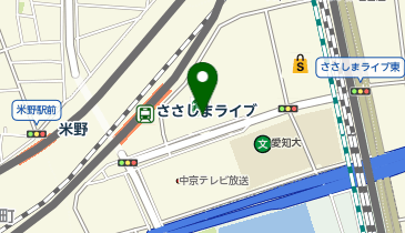 GREENS SQUAREの地図画像