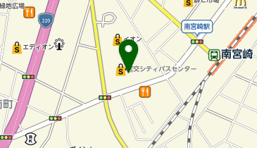 ザ・パワースポット 宮交シティ店の地図画像