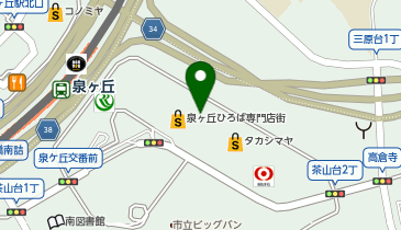 #C-pla 泉北パンジョ店の地図画像