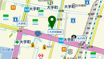 みずほ銀行 OOTEMORI店の地図画像