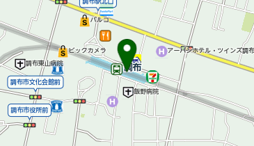 コトモノマルシェ トリエ京王調布店の地図画像