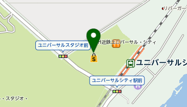 FLAVA HAT at Rainforest ユニバーサル・シティウォーク店の地図画像