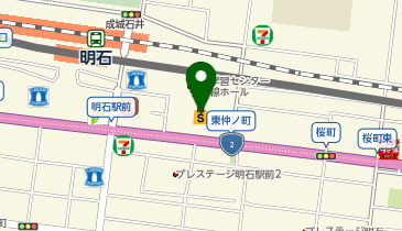 ニトリ デコホーム アスピア明石店の地図画像
