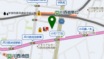 ロボライズ アステ川西店の地図画像