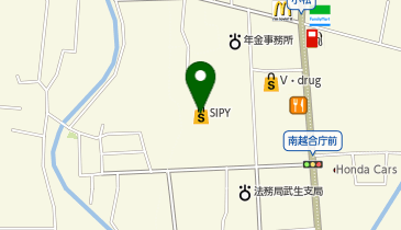 ソフトバンク武生 SIPYサテライト店の地図画像