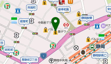 楽天モバイル 葵タワー店の地図画像