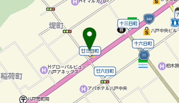 八戸テレビ放送 ヴィアノヴァ店の地図画像