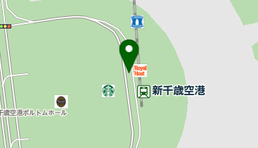 東亜珈琲館新千歳空港店の地図画像