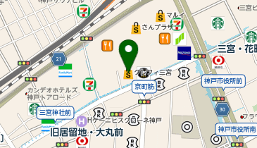DIG STOCK YARD STORE クレフィ三宮店の地図画像