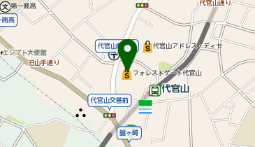 Business-Airport フォレストゲート代官山店の地図画像