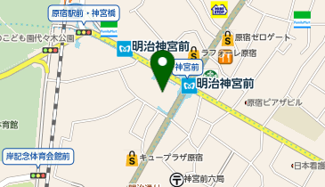 カンロひとつぶ研究所 東急プラザ原宿「ハラカド」店の地図画像