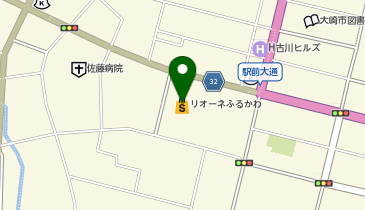 ケーズパーソナルトレーニングジム リオーネふるかわ店の地図画像