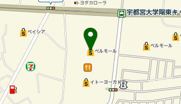 ヴィレッジヴァンガードSS ベルモール店の地図画像
