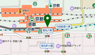 Rock Song Oh! Brewery アスティ京都店の地図画像