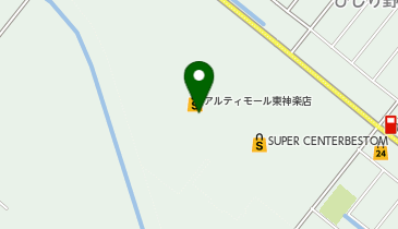 Sopratico Fantasy Square アルティモール東神楽店の地図画像