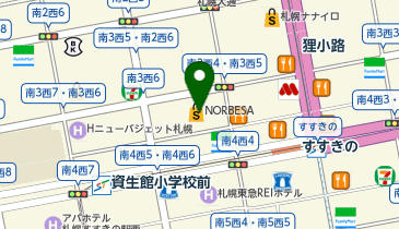 駿河屋 札幌ノルベサ店の地図画像