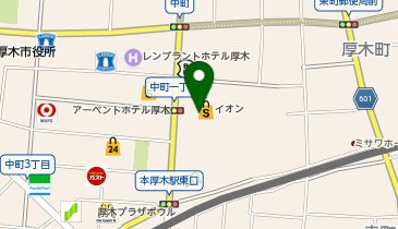 神奈川県パスポートセンター県央支所の地図画像