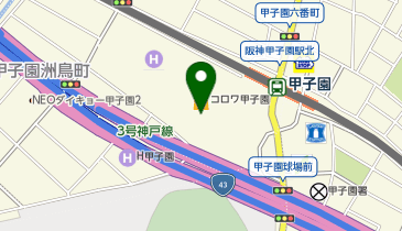 #C-pla(B1) コロワ甲子園店の地図画像