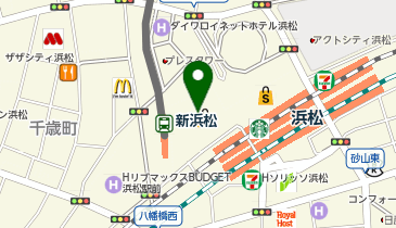 ディズニーストア 遠鉄百貨店の地図画像