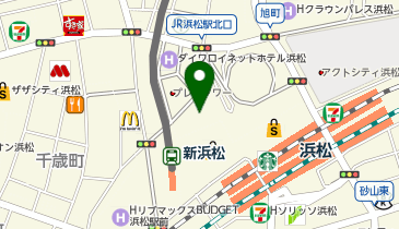 サボン 遠鉄百貨店の地図画像