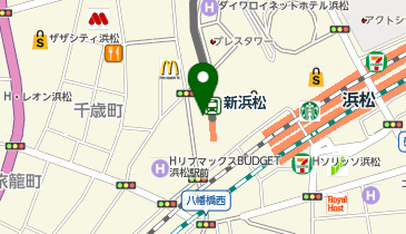 みんなのポップアップスペース hamamachi+の地図画像