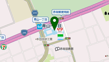 ショコラティエ パレ ド オール ブラン 青山ツイン店の地図画像