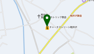 ミドル チャーチストリート軽井沢店の地図画像