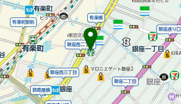 Shinsaibasi REFORM TOKYO マロニエゲート銀座店の地図画像