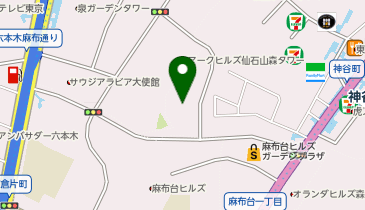 書壇院 アークヒルズ店の地図画像