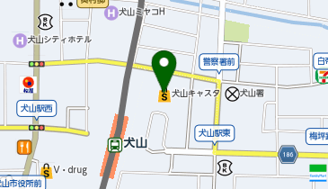 HaNaBaNa エステティックサロン 犬山キャスタ店の地図画像