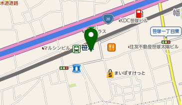 みずほ銀行ATM フレンテ笹塚出張所の地図画像