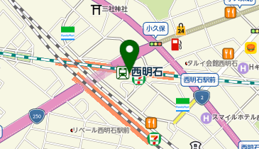 珈琲所コメダ珈琲店 プリコ西明石店の地図画像