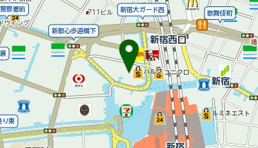 ビスキュイテリエ ブルトンヌ 小田急百貨店新宿店の地図画像