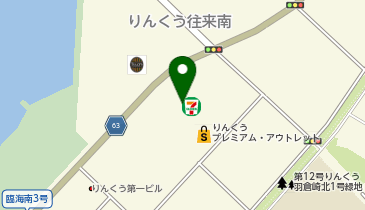 Saturdays Nyc(サタデーズニューヨークシティ) りんくうプレミアム・アウトレット店の地図画像