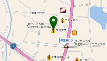 しゃぶ葉 フジグラン東広島店の地図画像