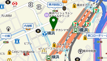 ハマ・デリ 横浜高島屋店の地図画像