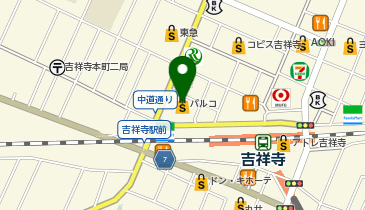 Sally Mart 吉祥寺PARCO店の地図画像