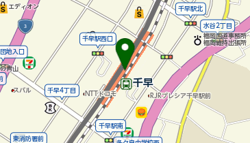 ほけんの窓口 えきマチ1丁目千早店の地図画像