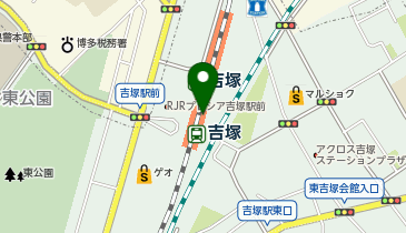 カプセルハンター 吉塚 えきマチ1丁目吉塚店の地図画像