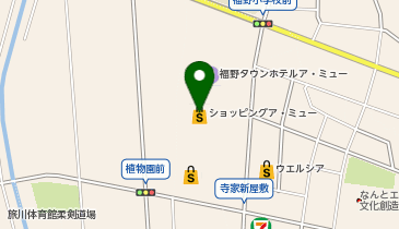 快適広場(休憩スペース) ショッピング ア・ミュー店の地図画像