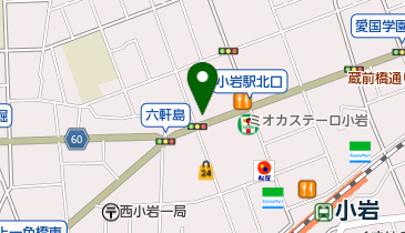 タイムズ西小岩の地図画像