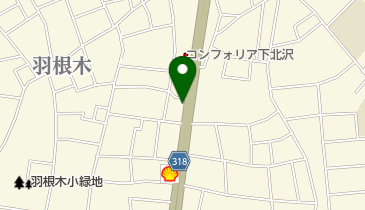 タイムズ羽根木の地図画像